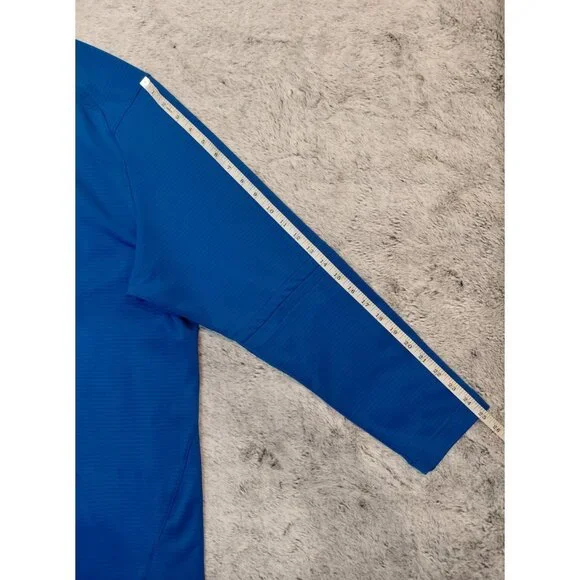 Nike Dri Fit Tribe Football Long Sleeve Jersey Pullover 2XL Blue Performance - Picture 12 of 12